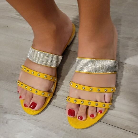 Jessica simpson abree studded sandals - Picture 1 of 13